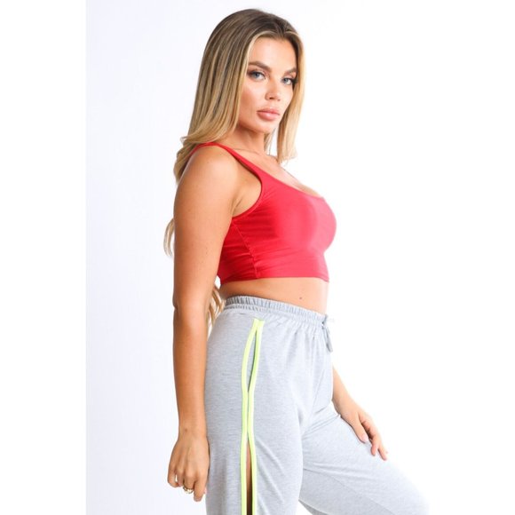 Women's Casual Sleeveless Square Neck Tank Top Gym Fitness Running Walking Work - Picture 5 of 8